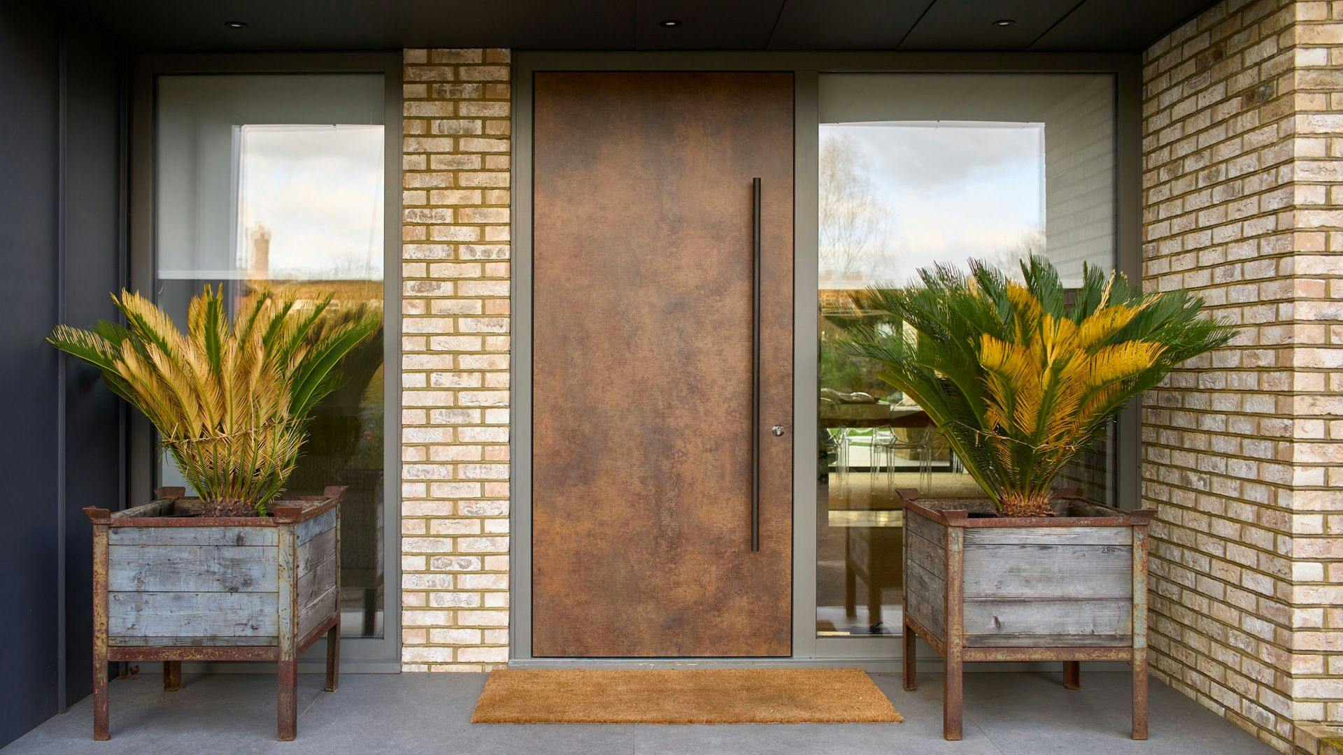 Bespoke front wooden door made to measure