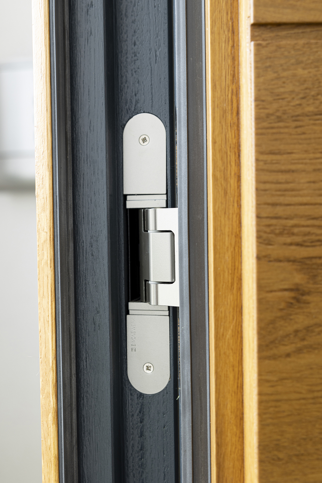 Details Latch on Versare Front door