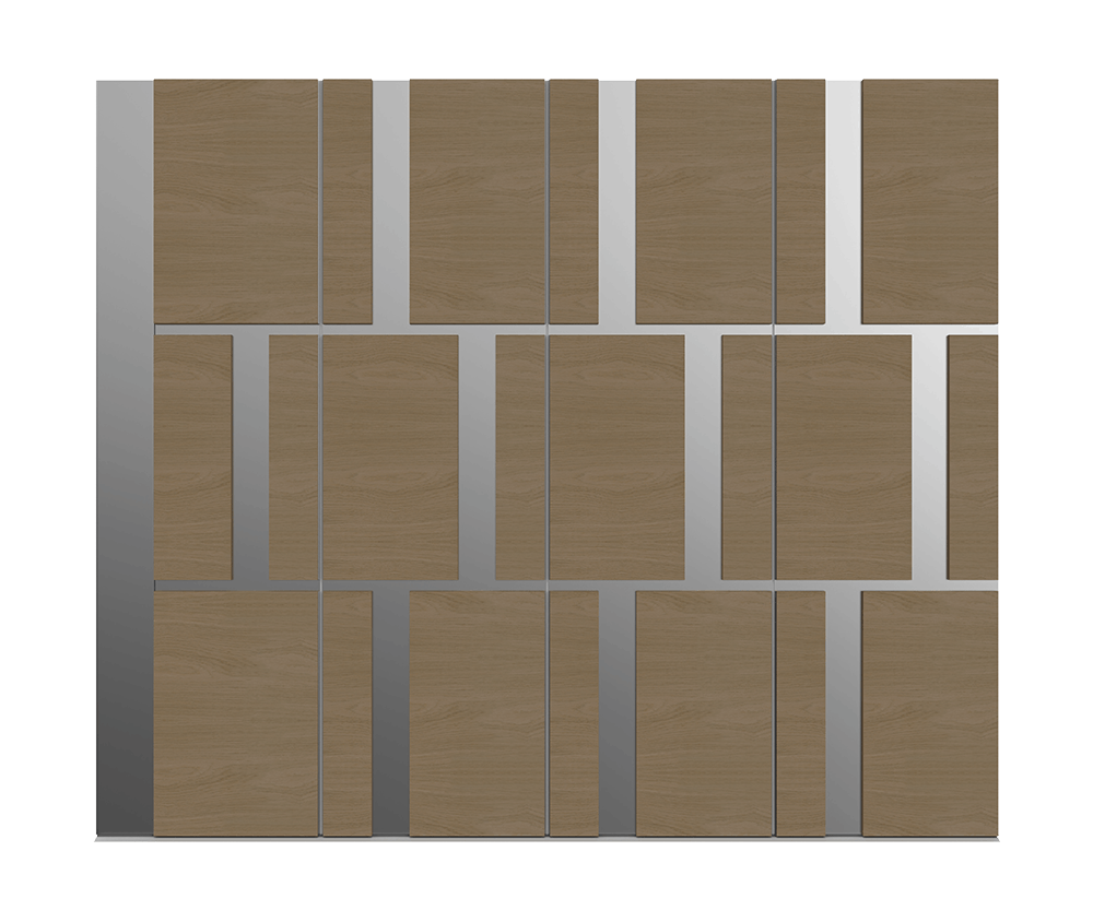 Natural Oak garage door - Tegal SSI by Deuren