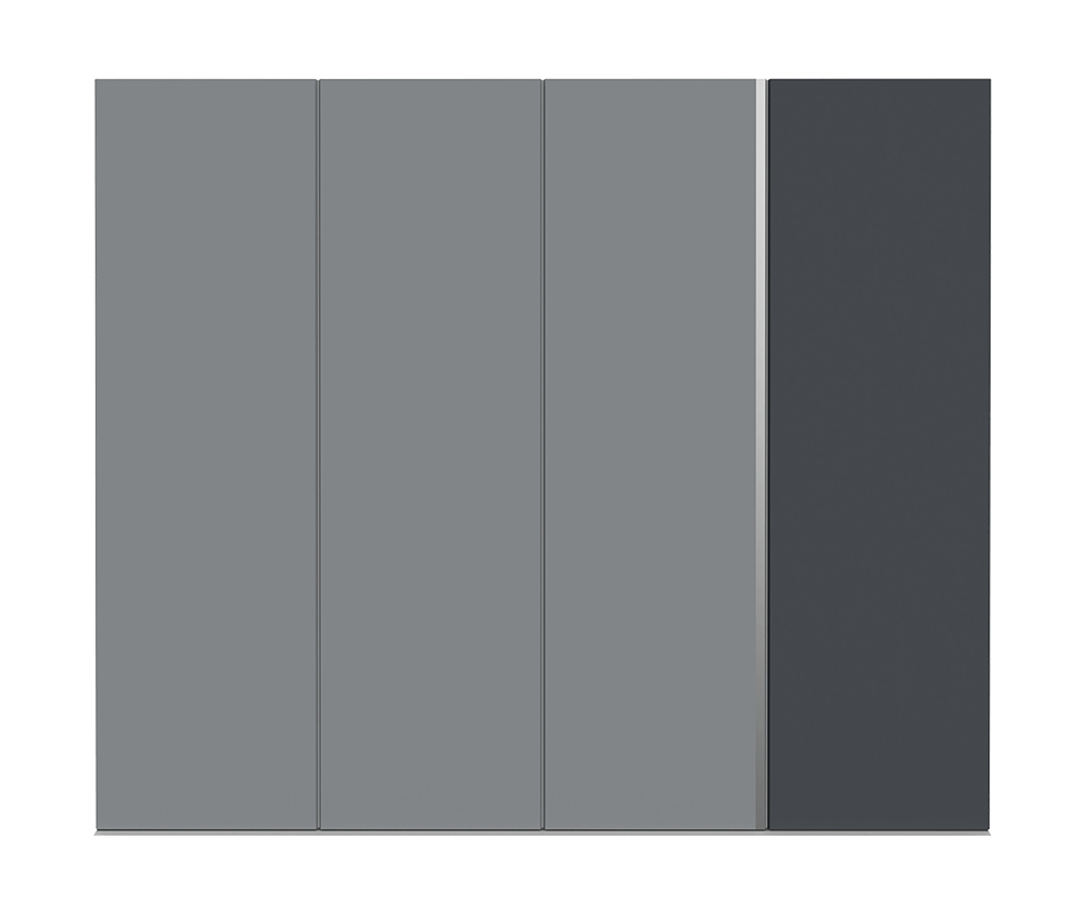 Railings garage door - Ness by Deuren