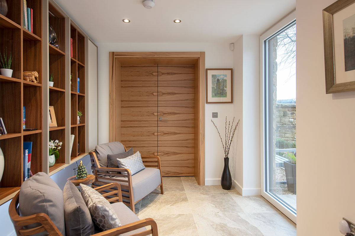 Bespoke Internal Door Trem H Natural Oak