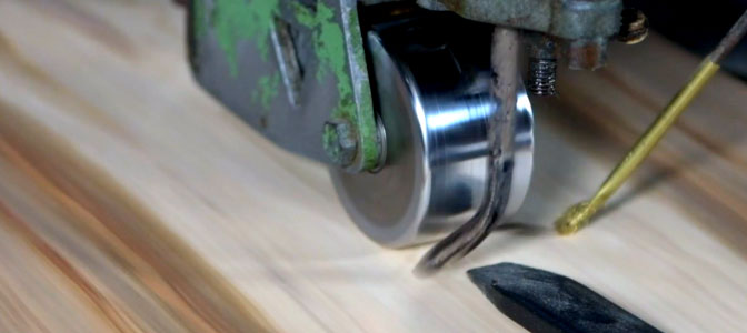 A close up of the Deuren workshop