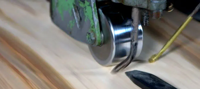 A close up of the Deuren workshop