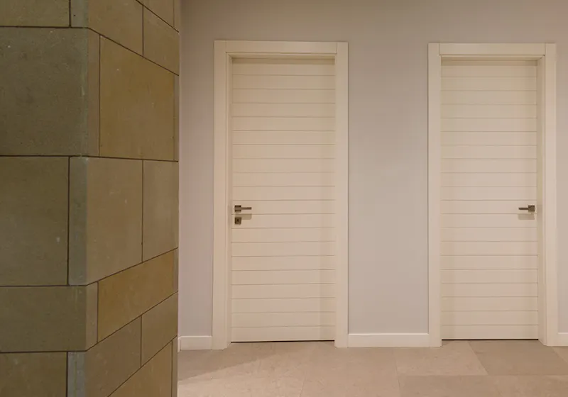 Hanging internal door sets