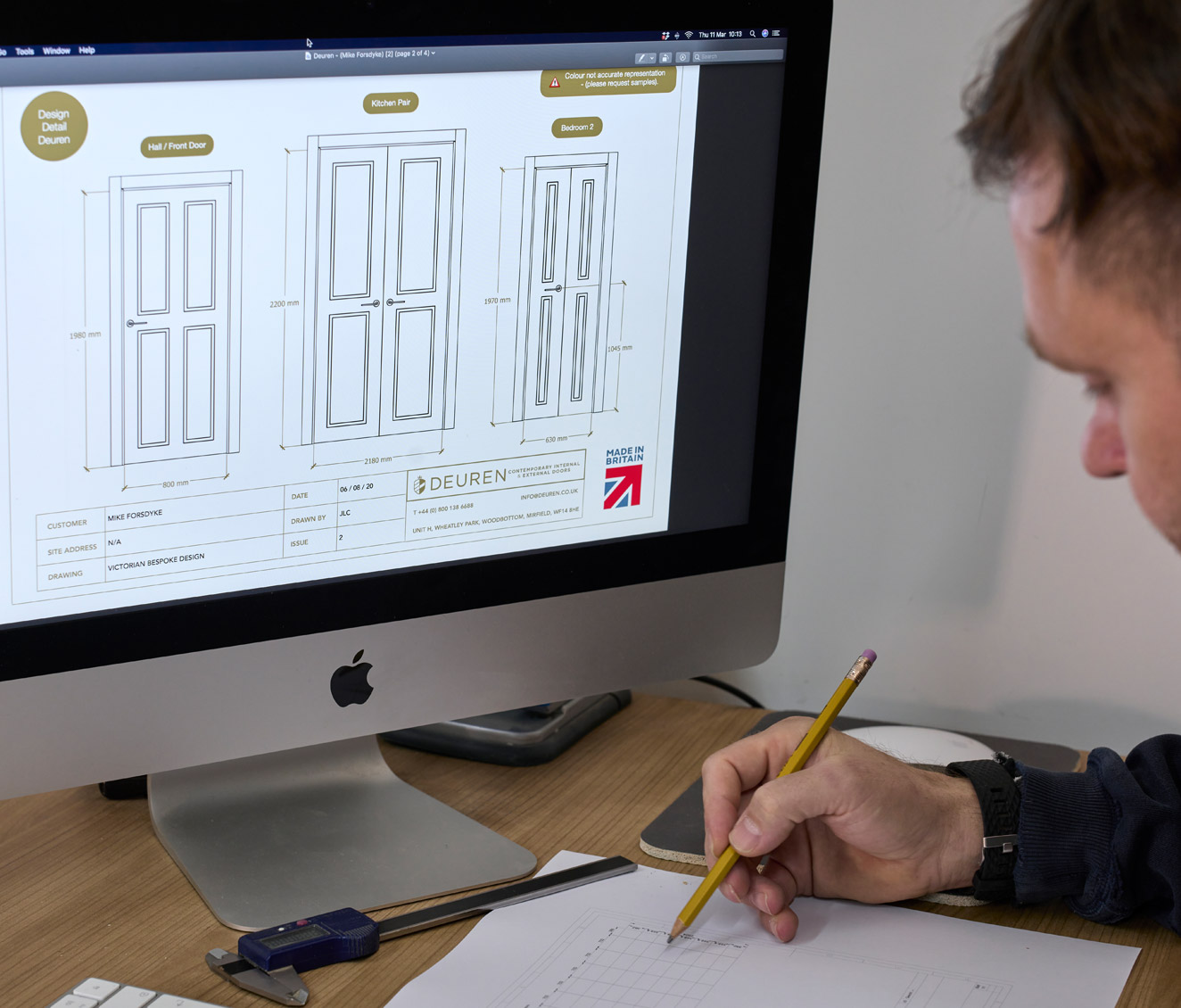 Design-to-installation service