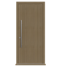 Natural Oak Single leaf front door - Toba by Deuren