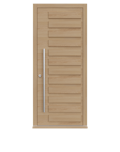 Como Modern front door in natural oak