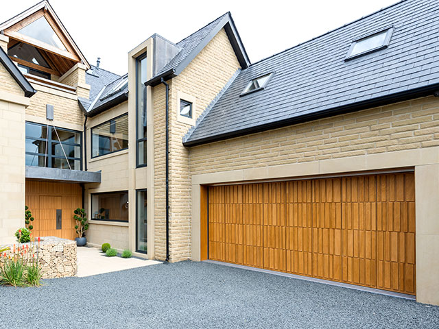 Matching front & garage doors 