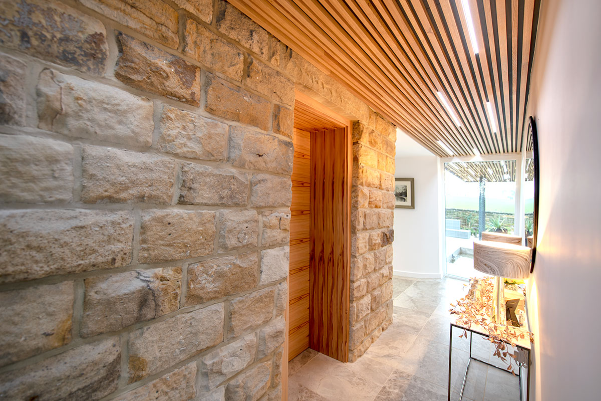 Bespoke Internal Door Trem H Natural Oak