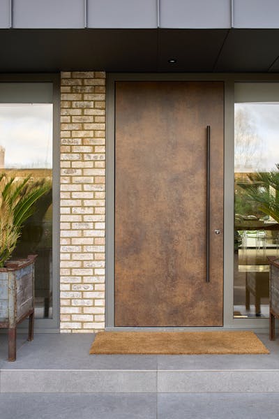 Patina Bronze Front Door