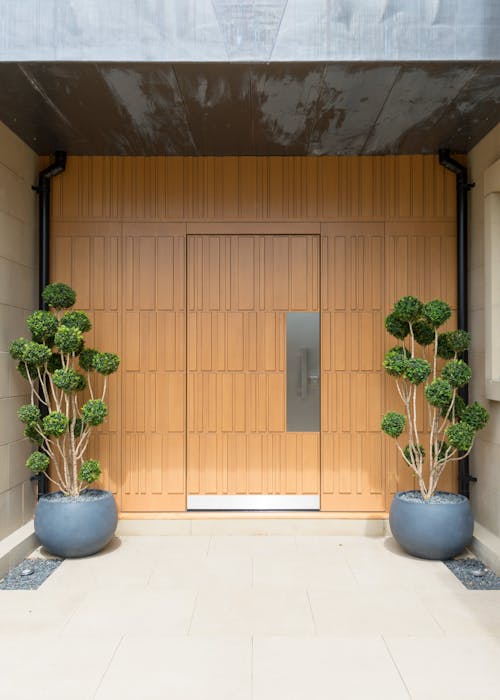 Bespoke Tavole wooden front door