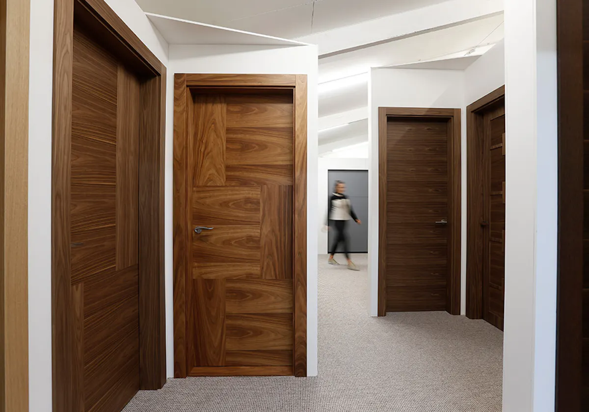Internal door showroom