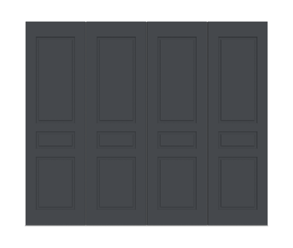 Railings garage door - Georgian by Deuren