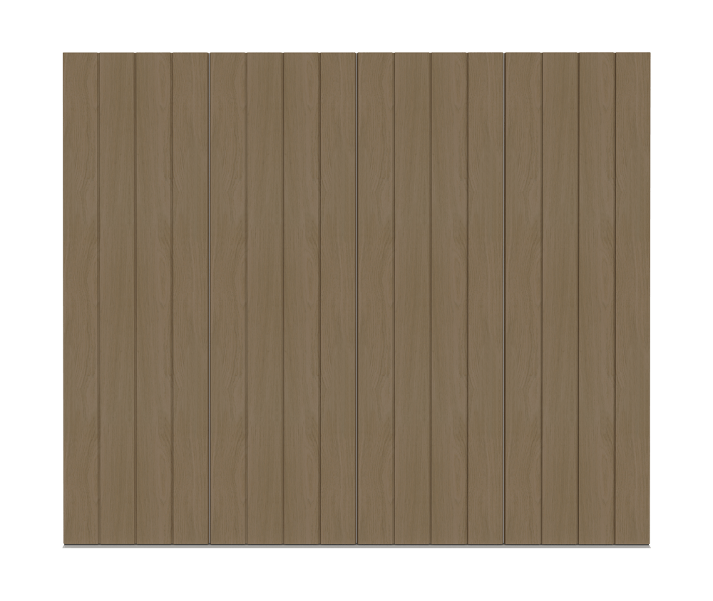 Natural Oak garage door - Pichola VS by Deuren