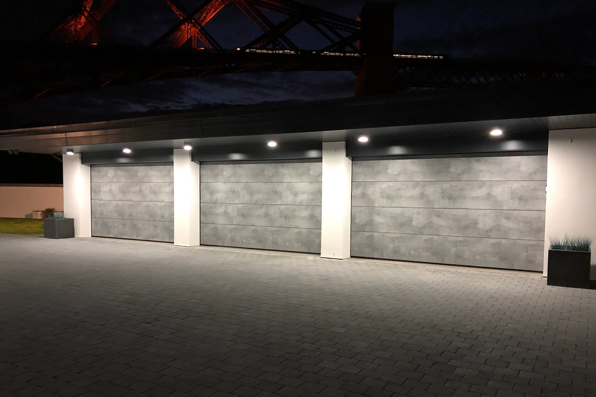 Olivo Garage Door | Skyline Special Finish | Overhead Sectional