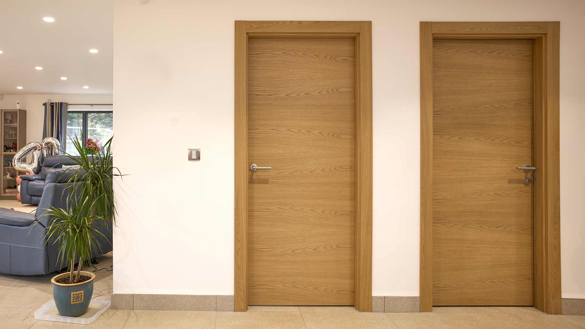 Bespoke Internal door Trem H Oak