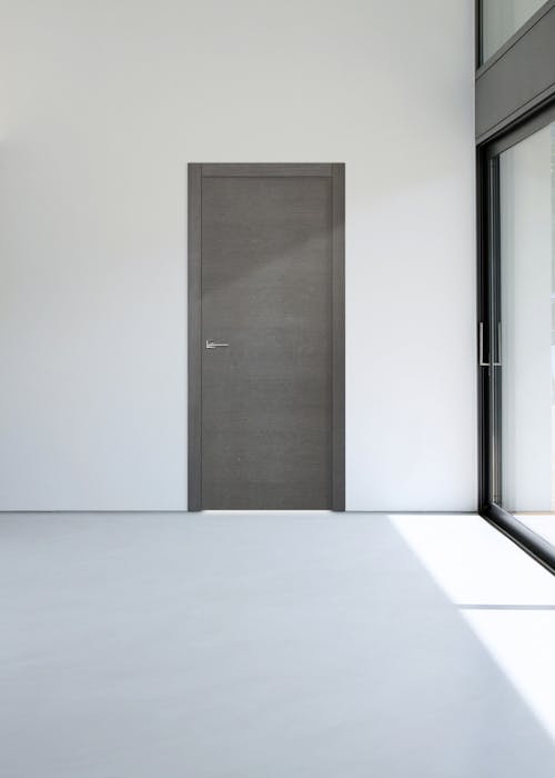 Grey Oak single leaf internal door - Gio by Deuren