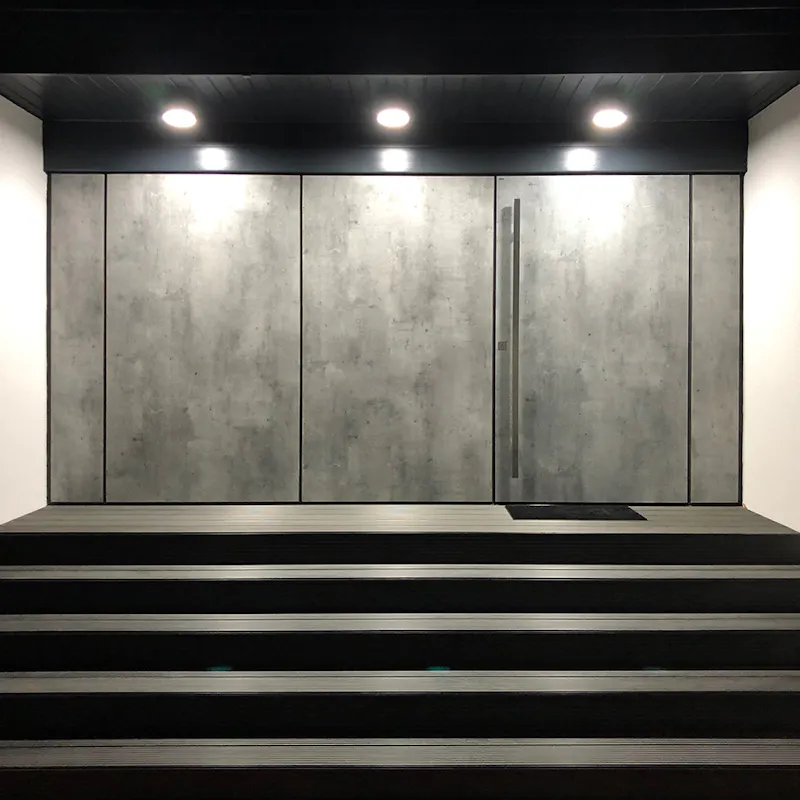 Rustic industrial chic: create effortless kerb appeal with concrete front doors