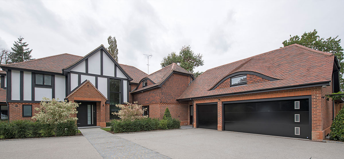 Deuren Vista 1 Black Front Door