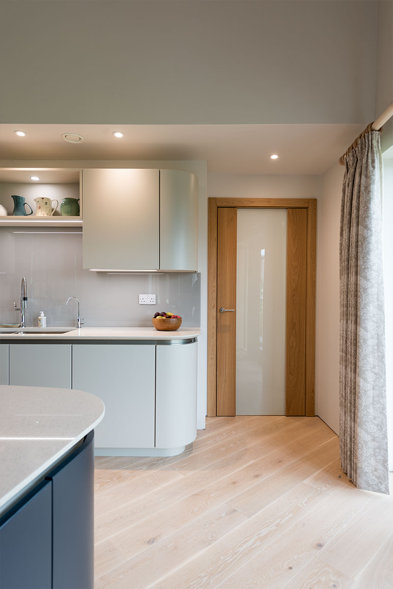 Deuren Trem Glass Natural Oak Internal Door 