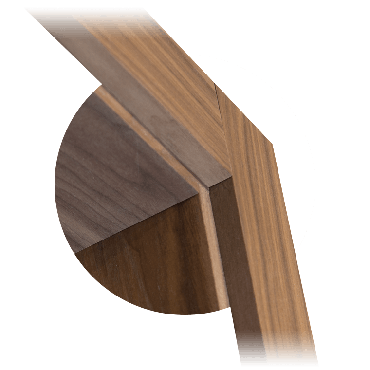 Walnut Architrave.