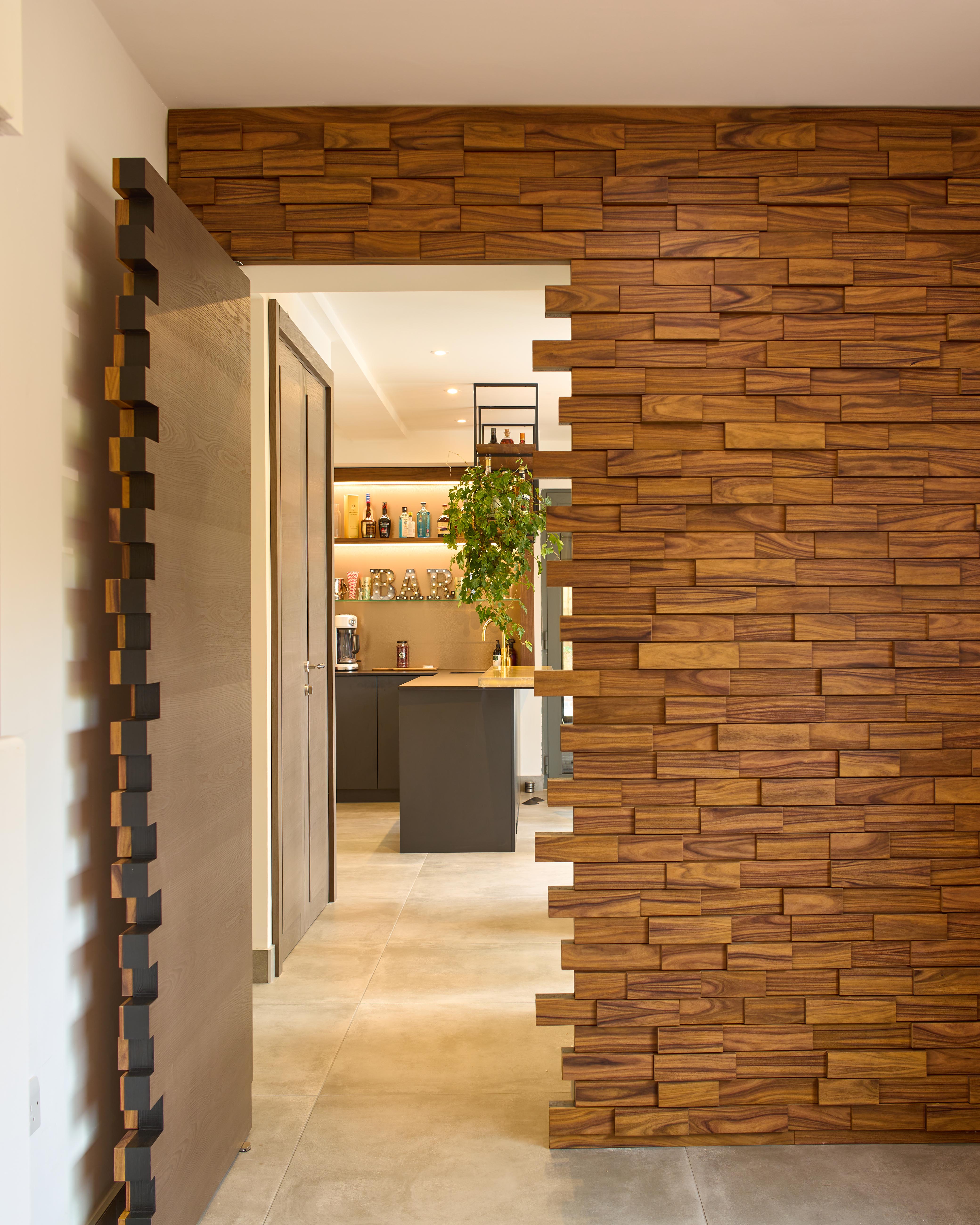 Bespoke Internal hidden Pivot Brick 