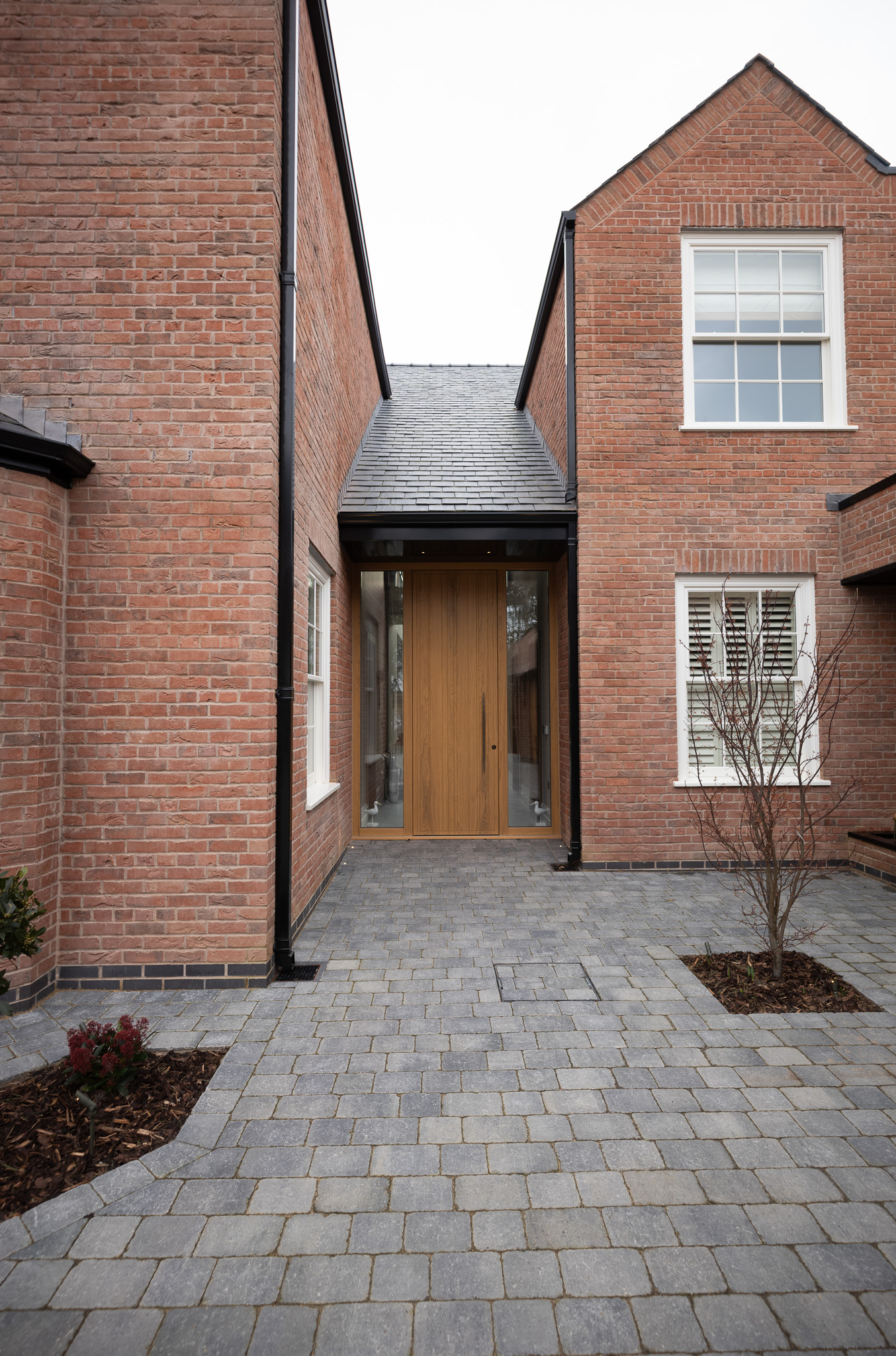 Bespoke Front door Extra Tall Toba with two side laterals