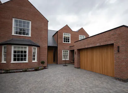 Going above and beyond, with an extra tall entrance door