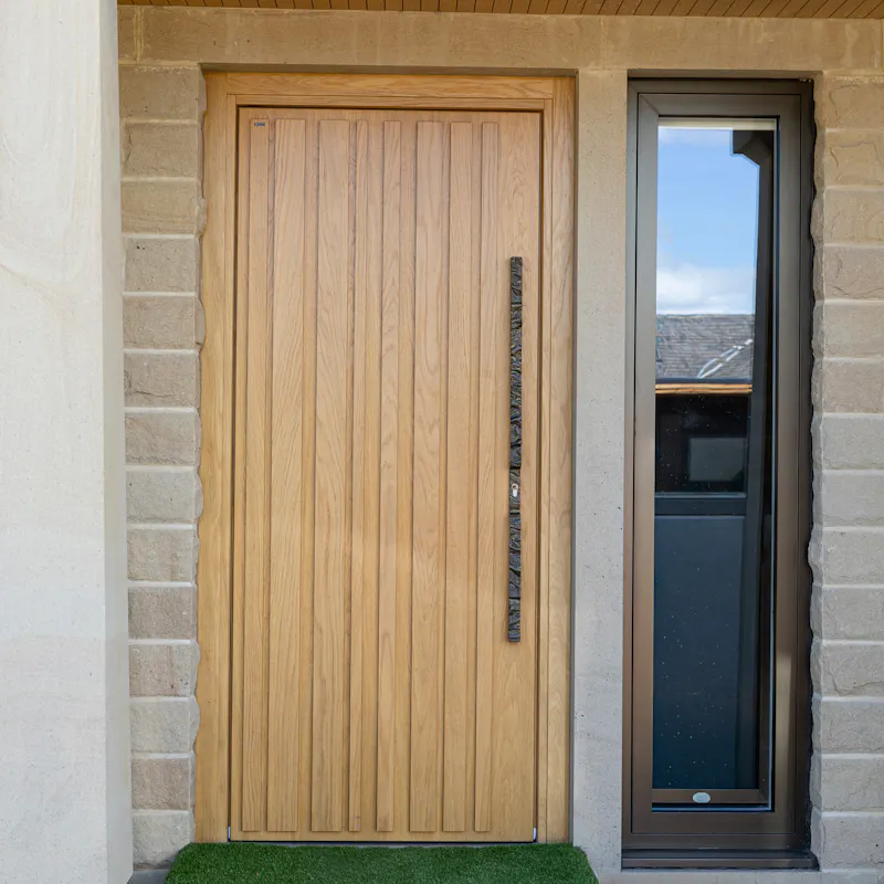 Maintaining harmony throughout the property with luxurious oak doors