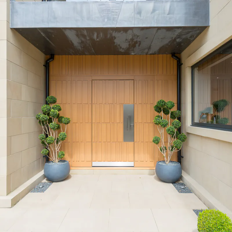 Matching every entranceway for a consistent finish