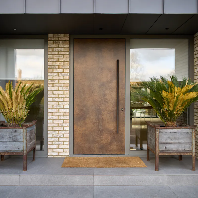 Creating visual Impact with a matching metallic finish