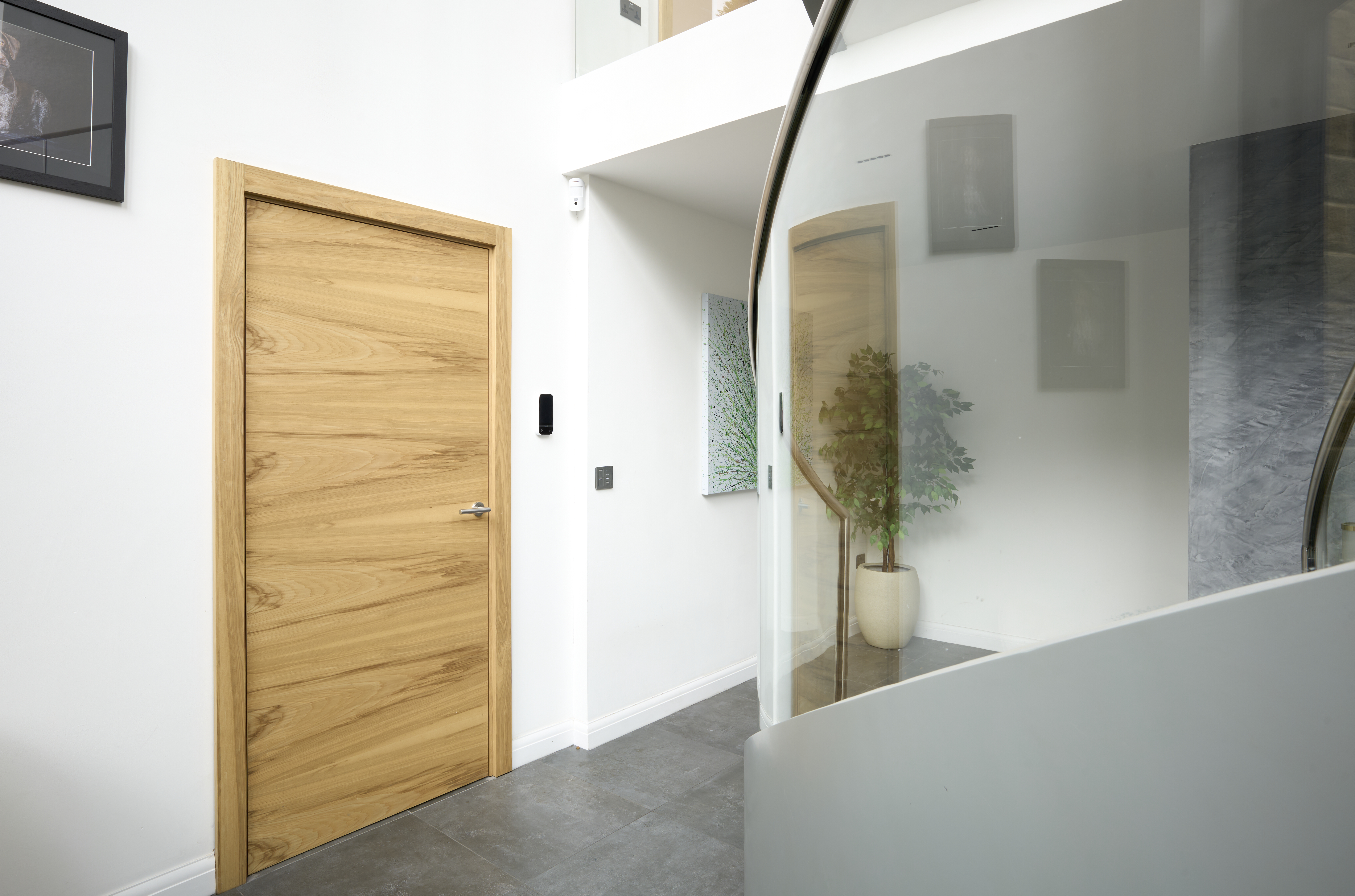 Beautifully bespoke fire-safe doors to suit this 4-storey home