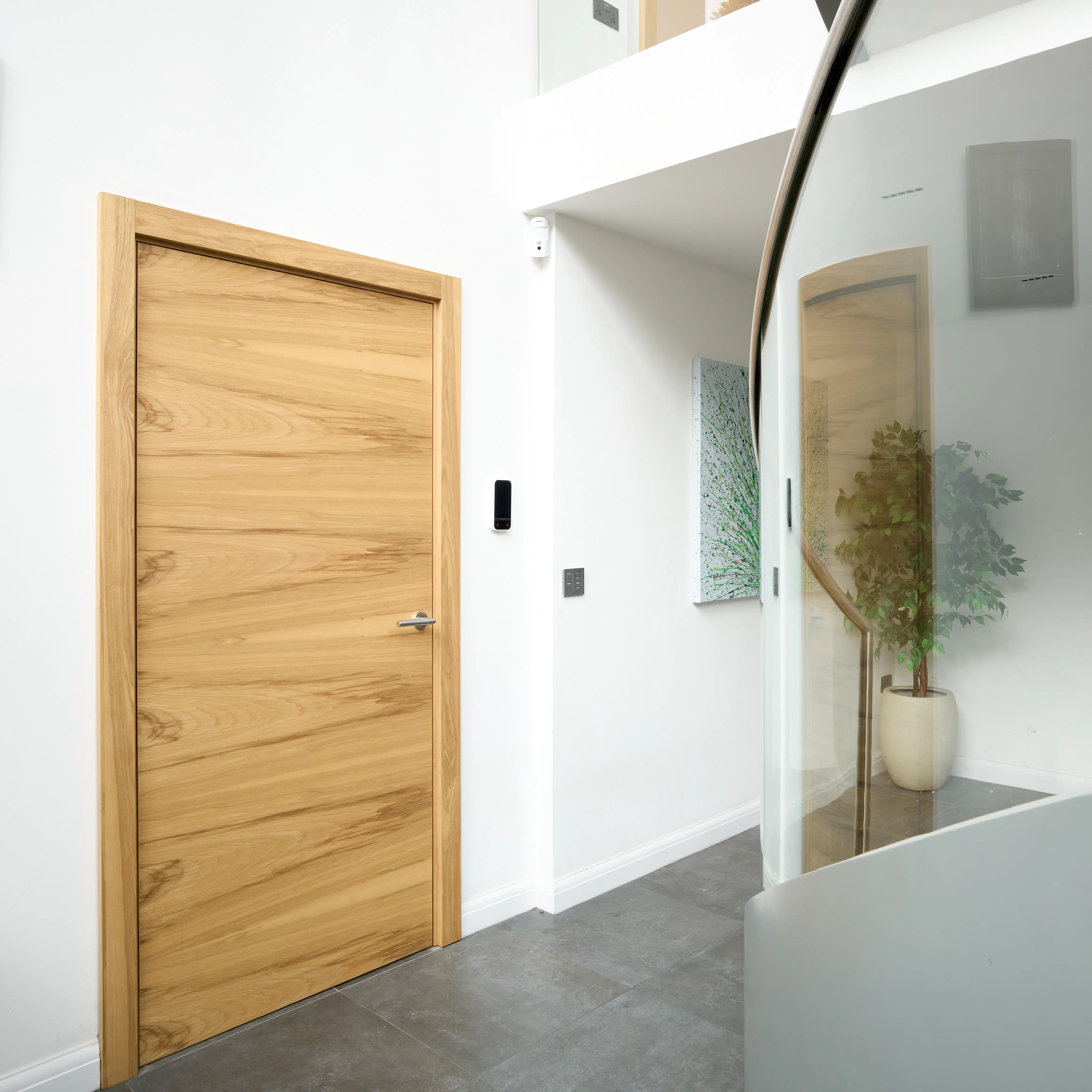 Beautifully bespoke fire-safe doors to suit this 4-storey home