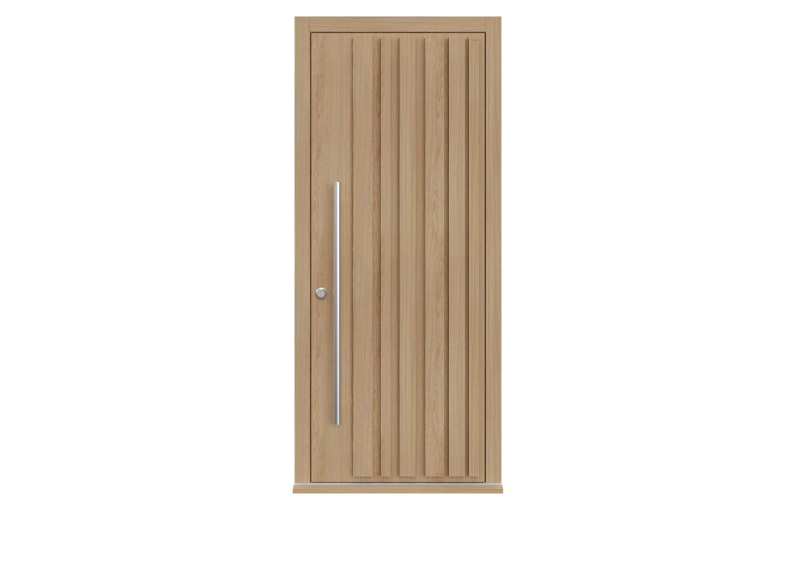 Piano Front Door in Oak