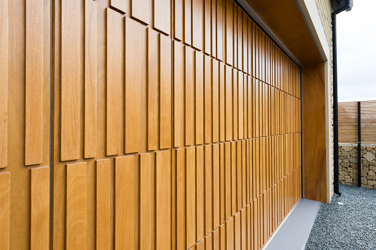 Bespoke Garage Door Tavole Side Sectional 