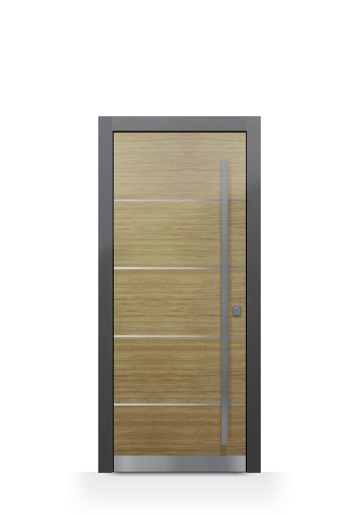 Single hinged door