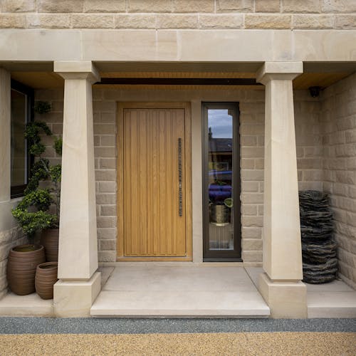 External entrance Deuren Piano door