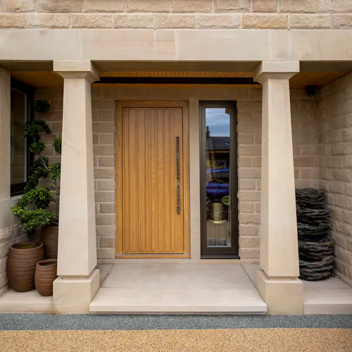 External entrance Deuren Piano door