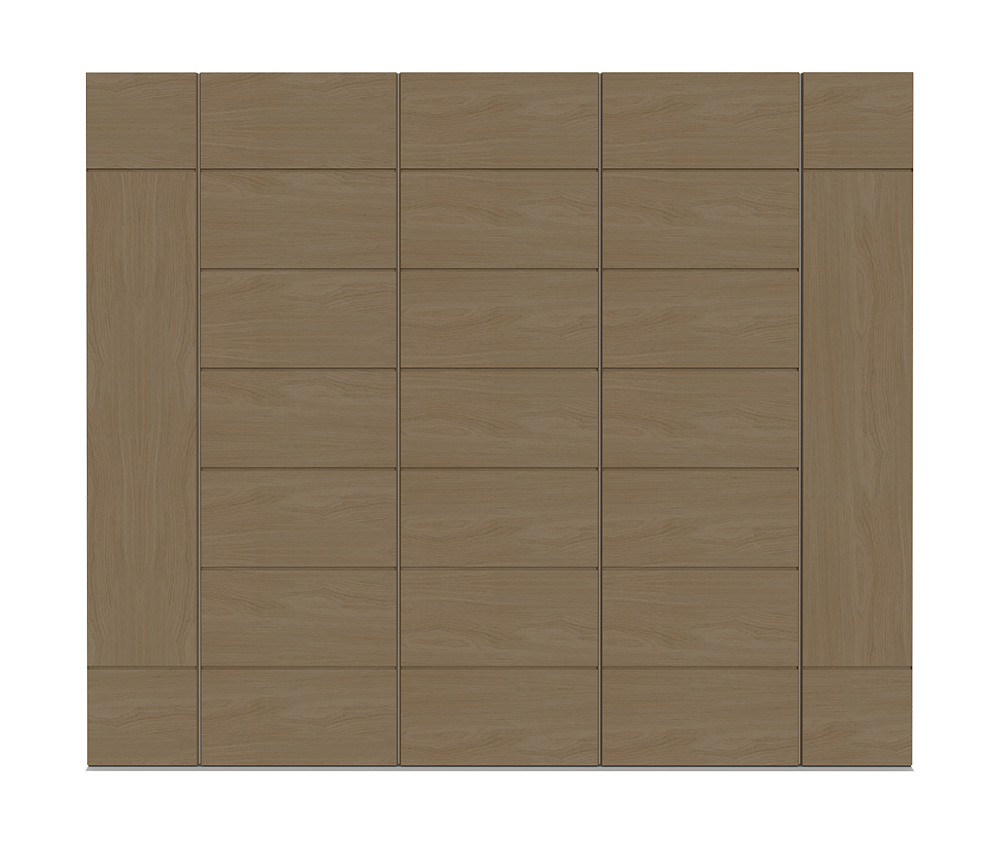 Natural Oak Garage Door - Versare by Deuren