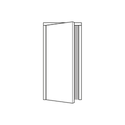 a rendering of a light wood internal door
