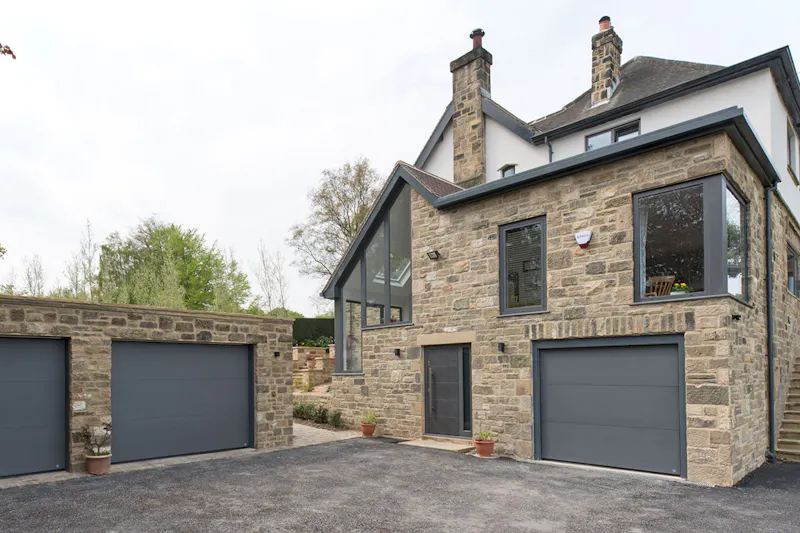 Matching exterior doors and windows