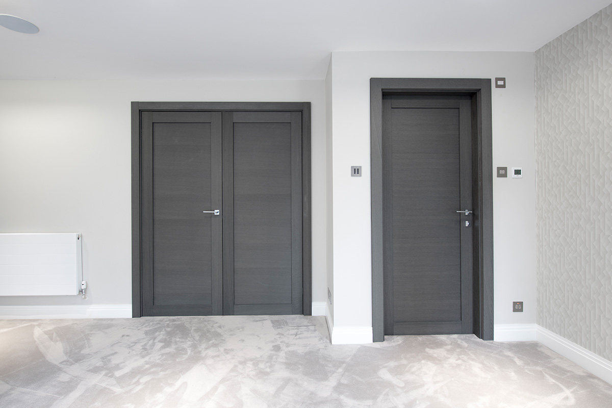 Bespoke Internal Door Grey Oak Gio