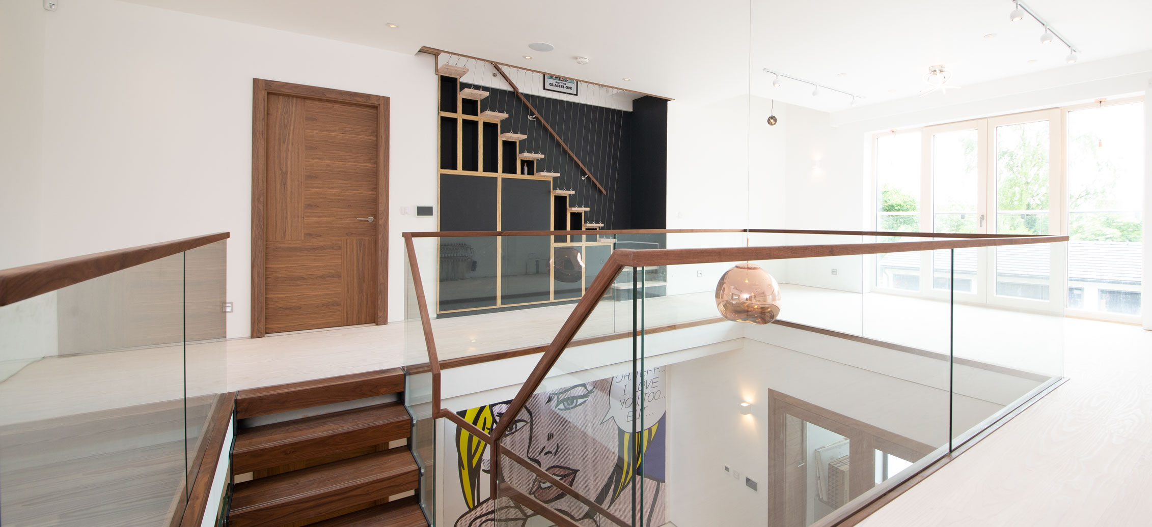 Doors to match an awe-inspiring staircase