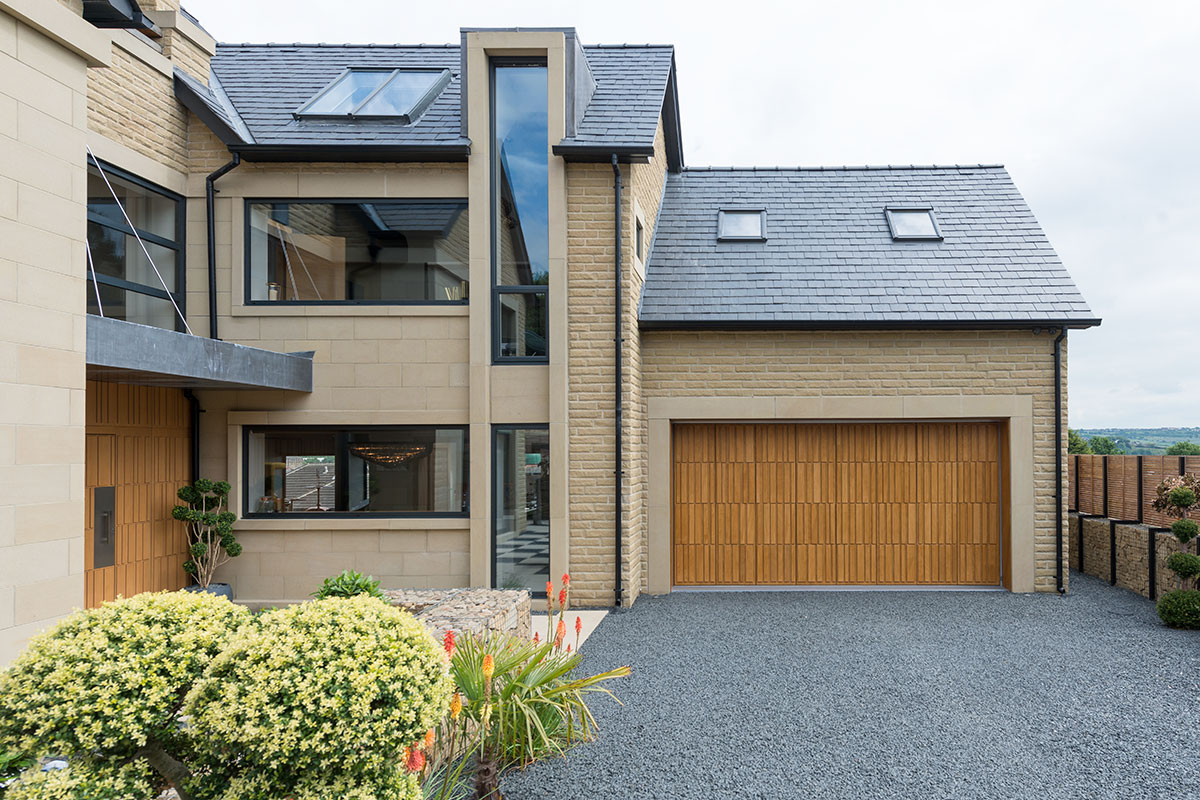 Bespoke Garage Door Tavole Side Sectional 