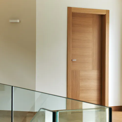 Natural Oak single leaf internal door - Vario 4 by Deuren