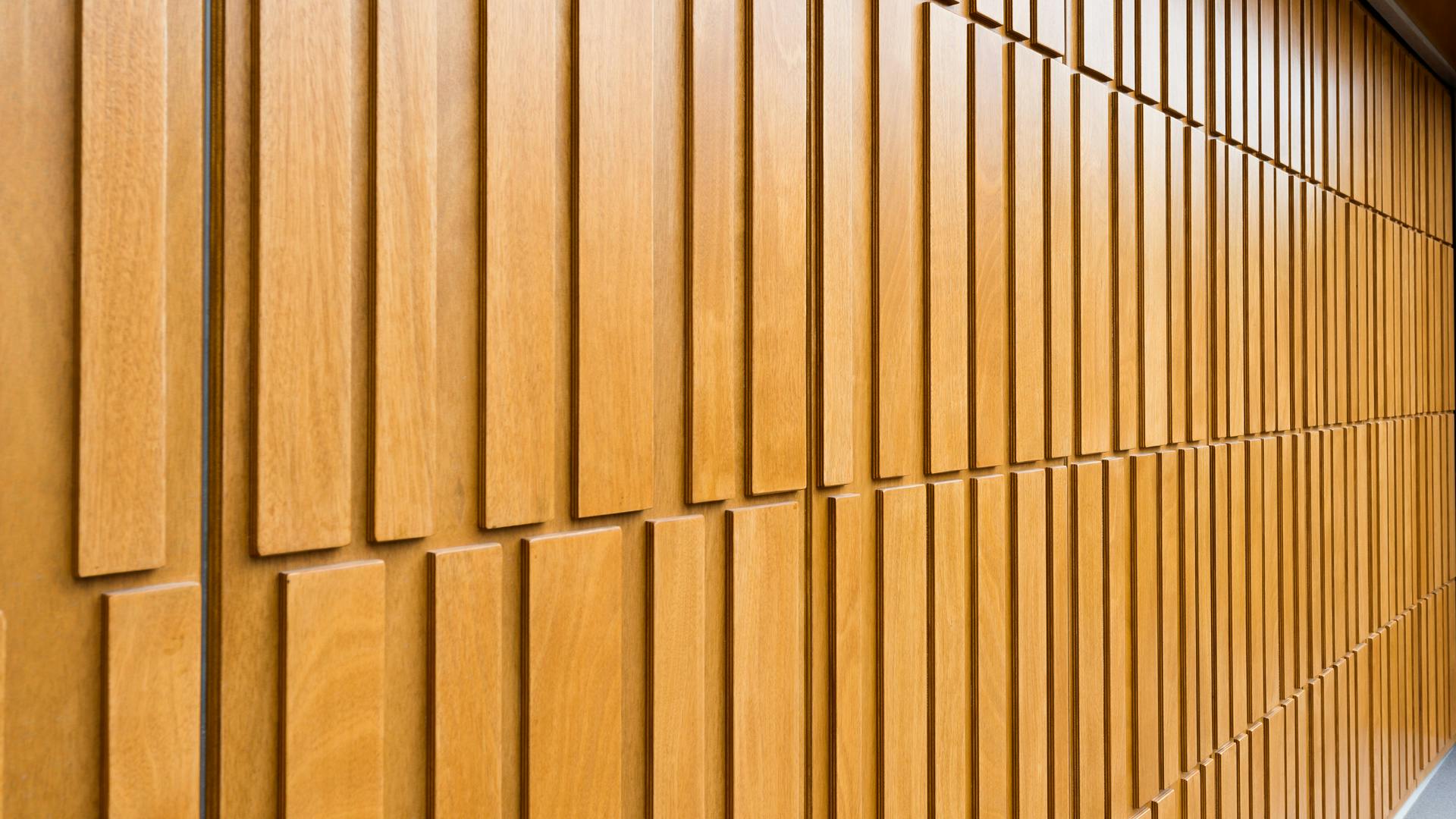 bespoke wooden garage door