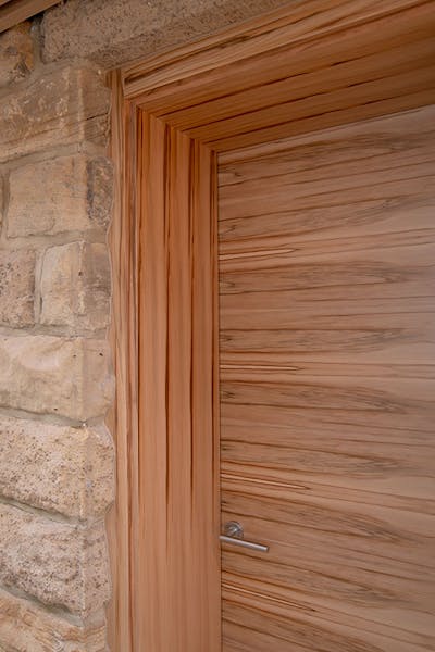 Bespoke Internal Door Trem H Natural Oak