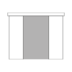 Sliding internal doors