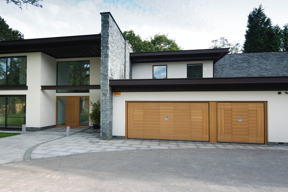 Modern garage doors