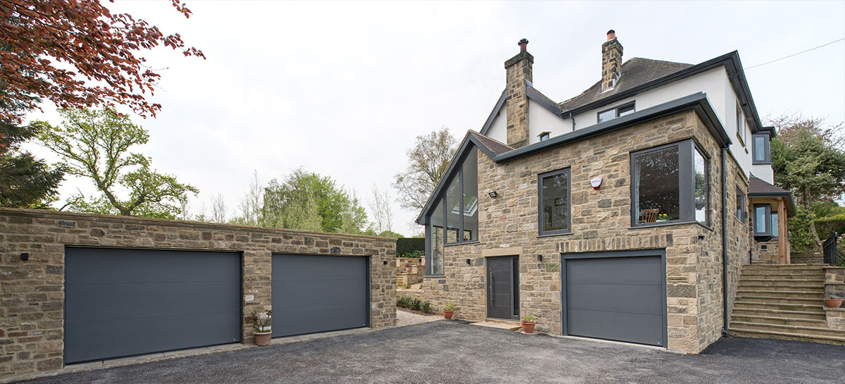 Deuren Pianura Anthracite Garage Door